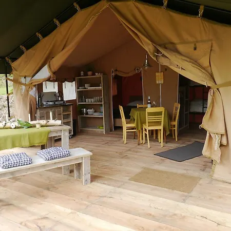 مكان تخييم Glamping Im Safaritent *